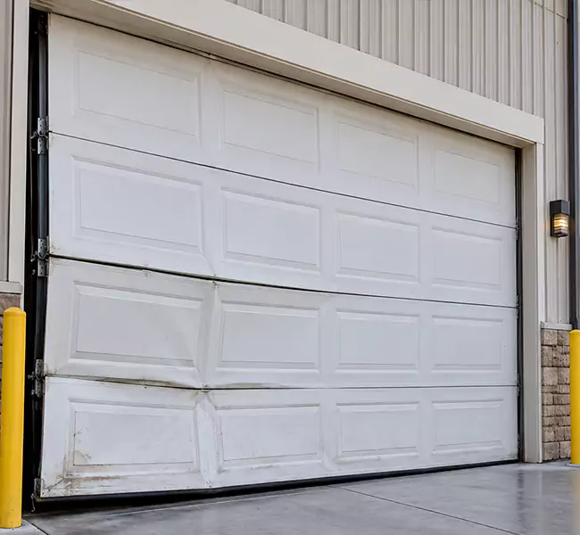 Garage door before service Garage door before service