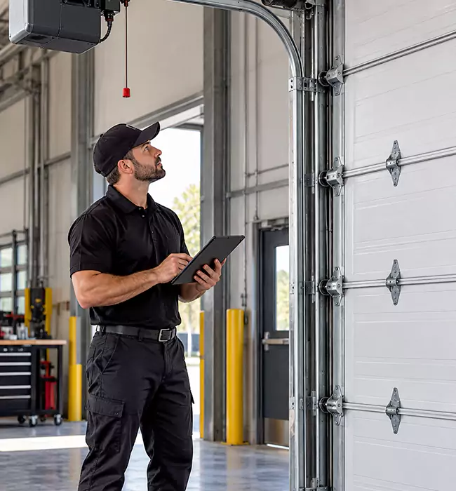 Commercial Garage Doors diagnostic inspection in Indianapolis IN Commercial Garage Doors diagnostic inspection in Indianapolis IN