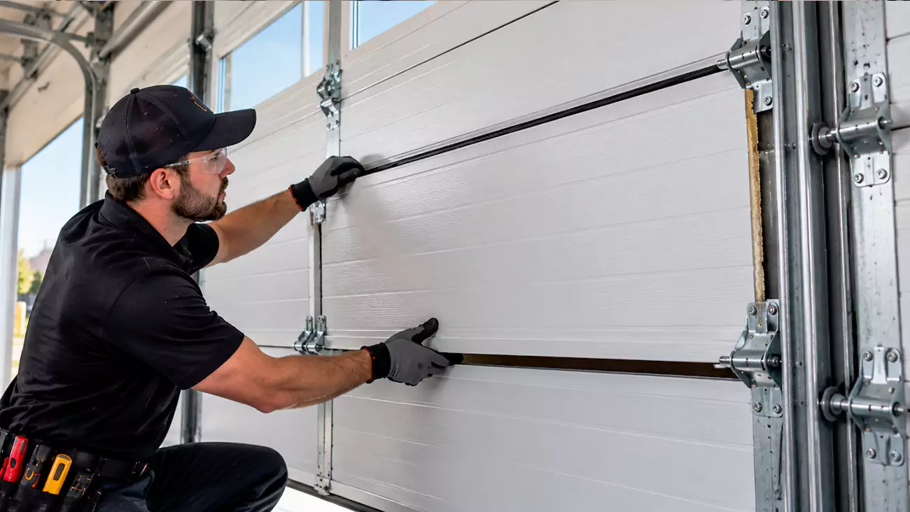 Garage Door Panel Repair service assessment in Indianapolis IN