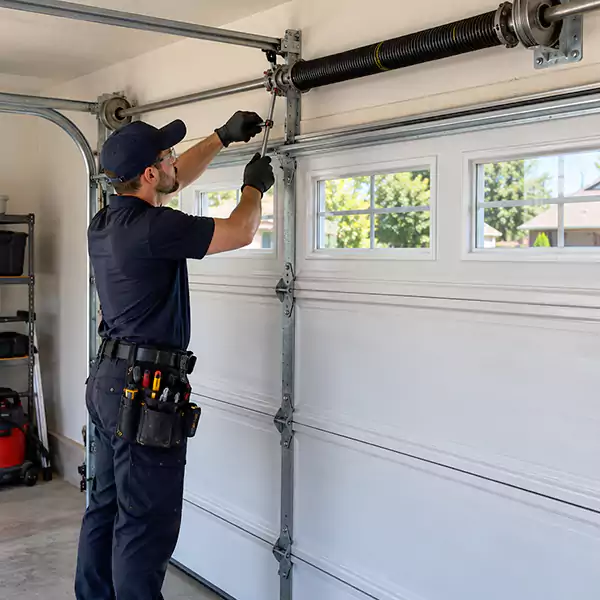Our Recent Work Garage door spring repair