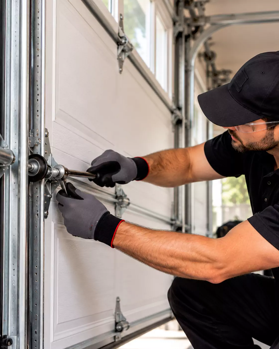 Garage Door Roller Repair professional technician service in Indianapolis IN Garage Door Roller Repair professional technician service in Indianapolis IN