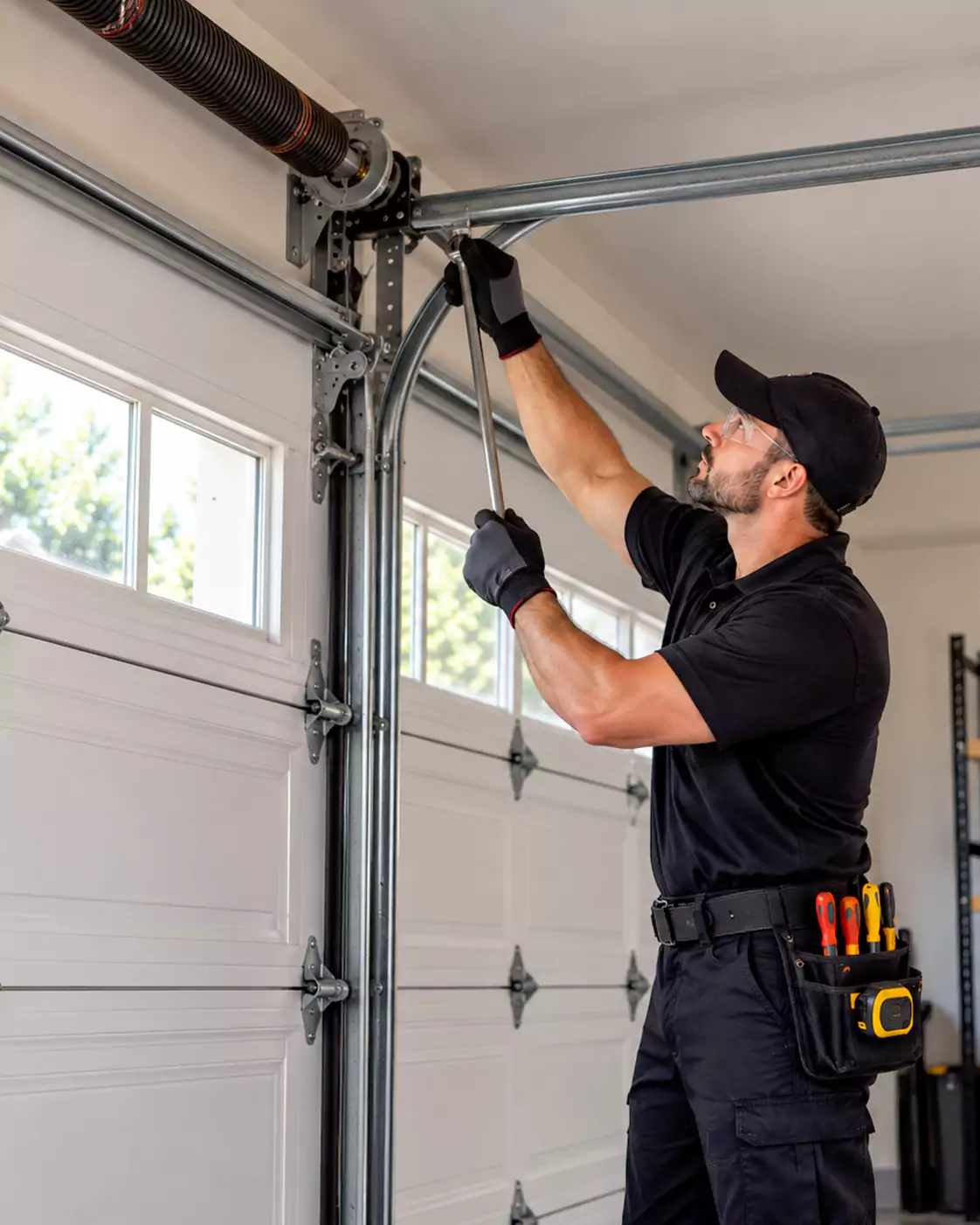 Garage Door Spring Repair professional technician service in Indianapolis IN